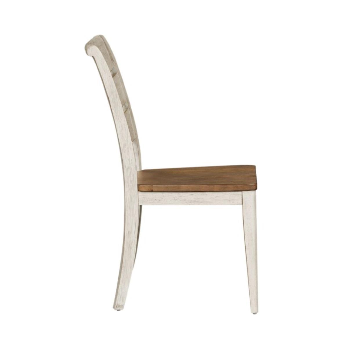 Farmhouse Reimagined Ladder Back Side Chair (RTA) - Image 5