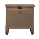 Americana Farmhouse 2 Drawer Night Stand w/ Charging Station - Image 6