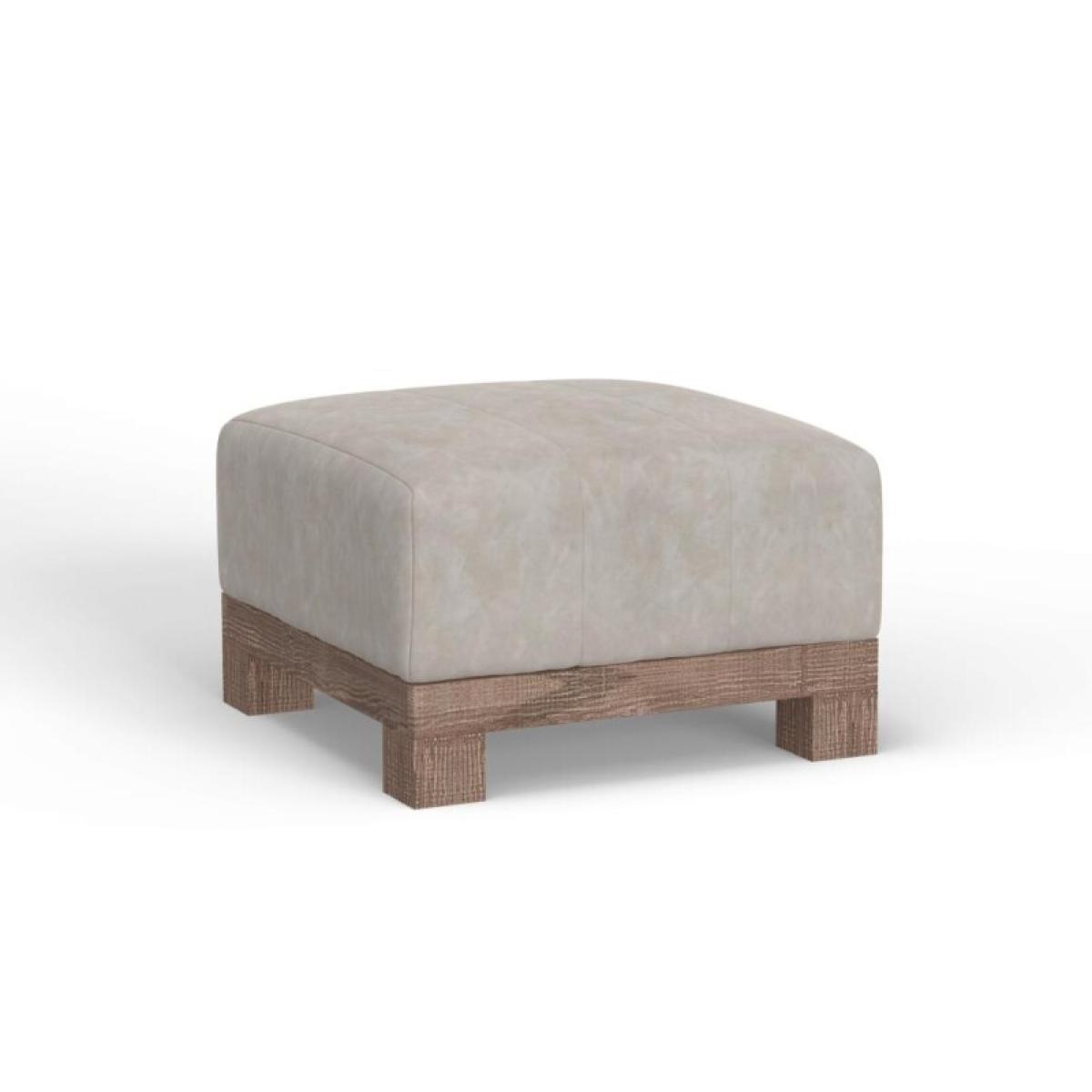 65cdccf80ccc5a605995cbbd8c38971c Wooden Frame & Base, Upholstered Square Ottoman - Samba - Image 1
