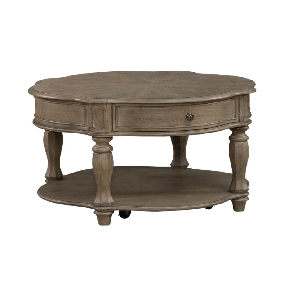 Magnolia Manor Round Cocktail Table - Image 3