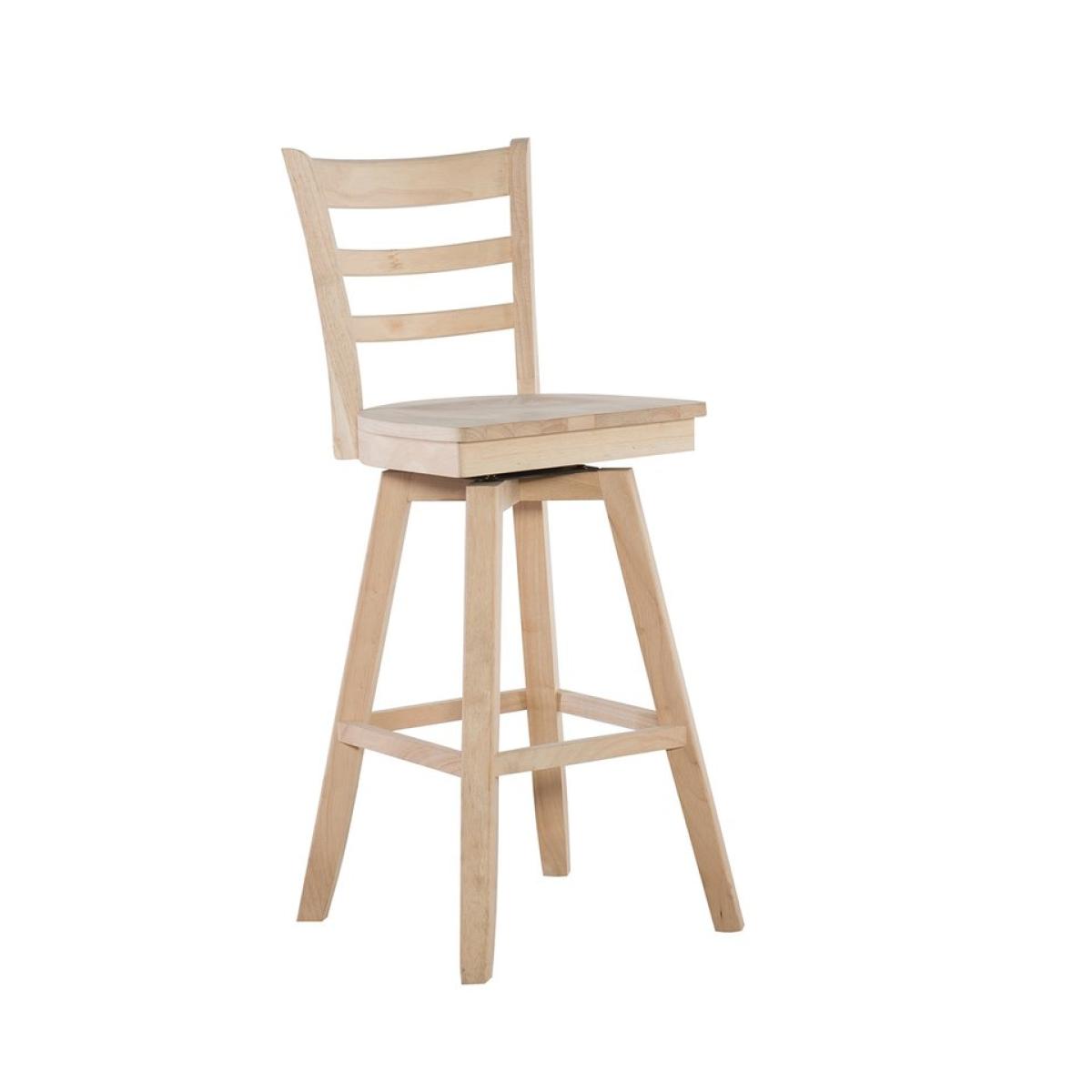 660e5b338409bfb68df88d0d4aa926a3 30'' Emily Swivel Bar Stool - Image 1
