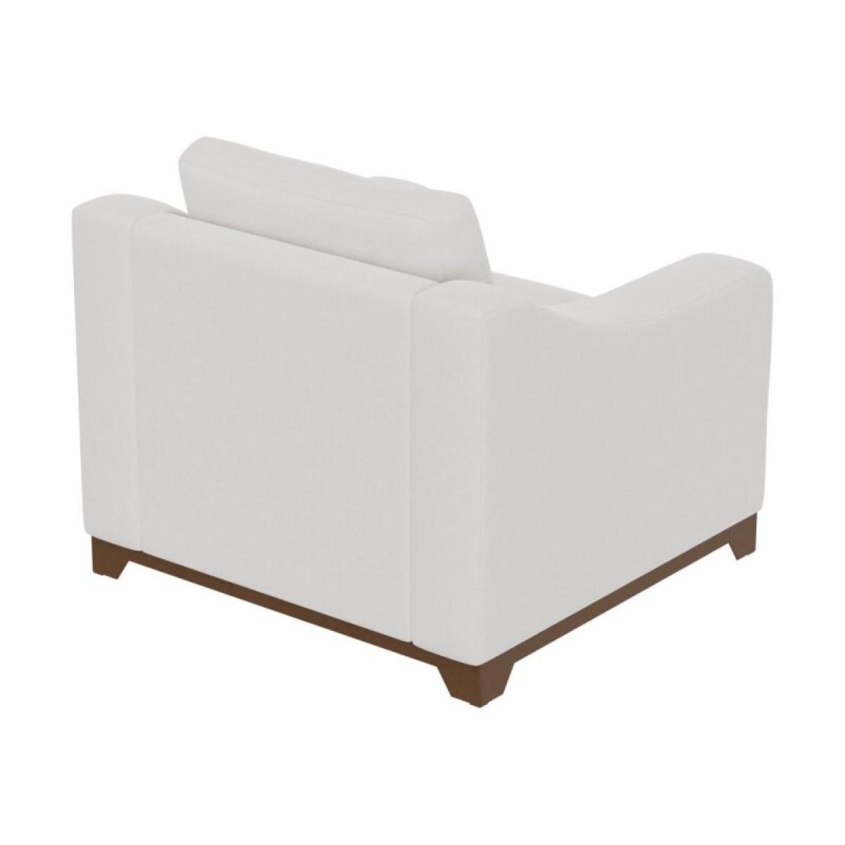 Wooden Frame & Base, Armchair - Natural Parota - Image 4