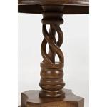 Gwen Handcrafted Pedestal Table - Image 7