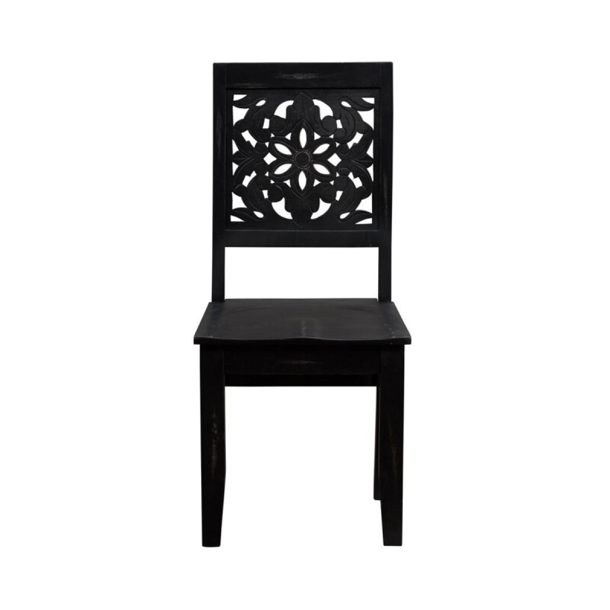 Accent Chair- Black - Image 4