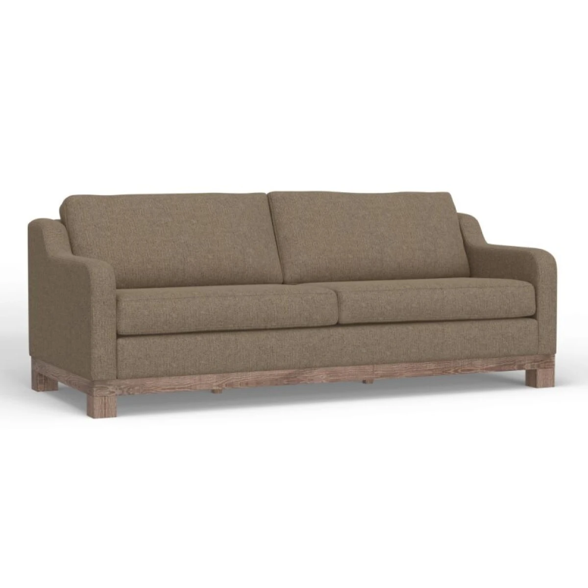 Samba Wooden Frame & Base, Two-Cushion Sofa - Image 2
