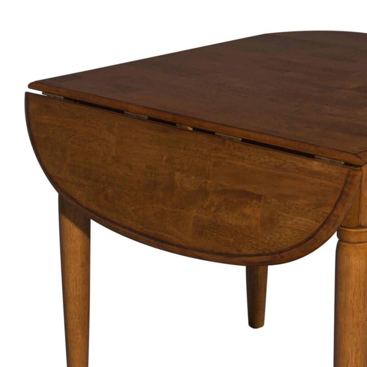 Creations Drop Leaf Table - Tobacco - Image 8