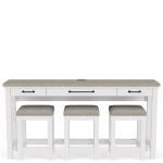Sofa Table W/3 Stools - Image 3