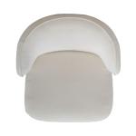 Accent Dining Chair w/ Casters - Ivory - Image 9