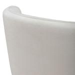 Accent Dining Chair w/ Casters - Ivory - Image 10