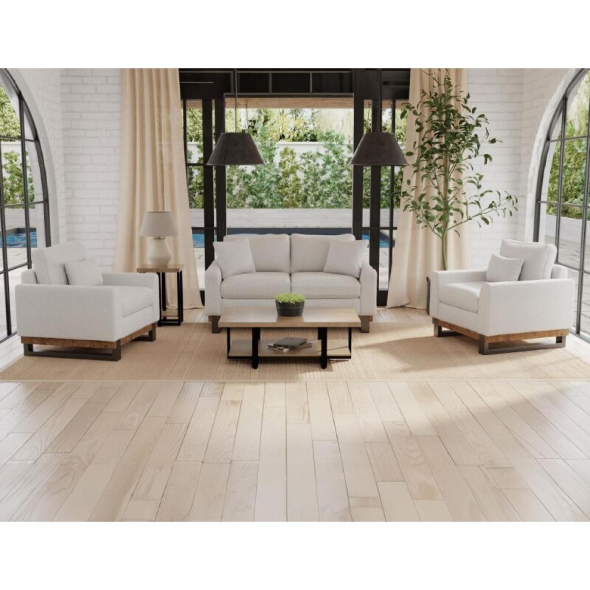 Mita Metal & Wood Base, Loveseat - Image 3