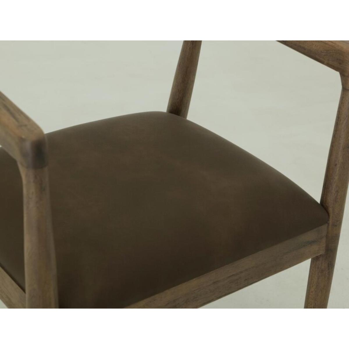 Wooden Chair - Natural Teca - Image 8