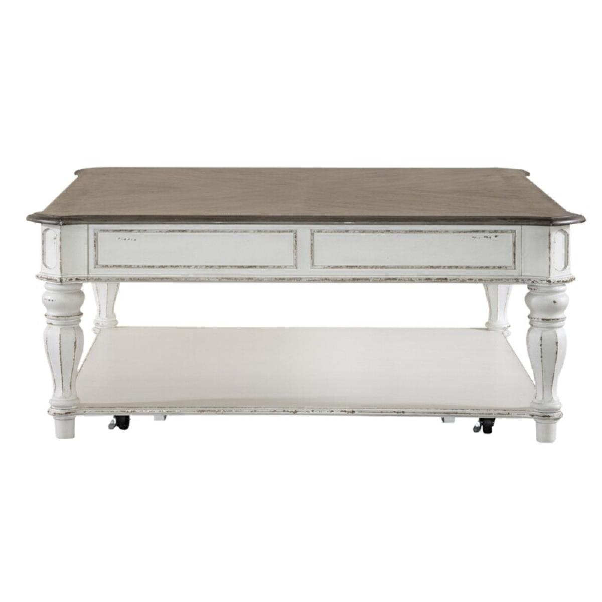 Magnolia Manor Oversized Square Cocktail Table - Image 5