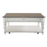Magnolia Manor Oversized Square Cocktail Table - Image 5
