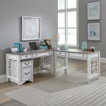 Magnolia Manor Opt L Shaped Desk Set