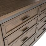 Thornwood Hills King Two Sided Storage Bed, Dresser & Mirror, Night Stand - Image 11
