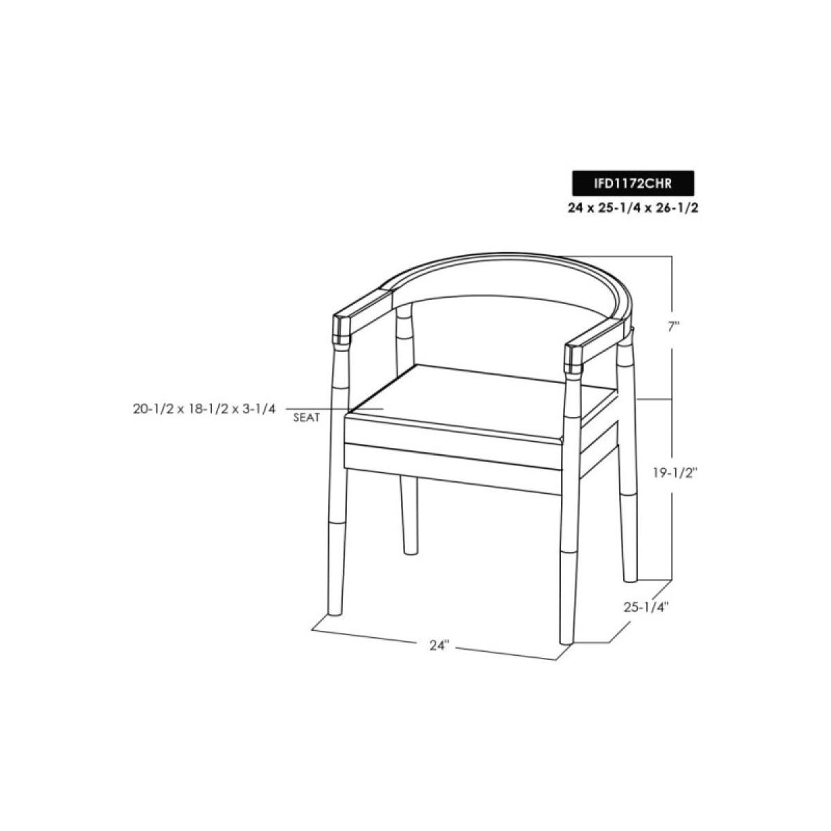 Wooden Chair - Natural Teca - Image 11