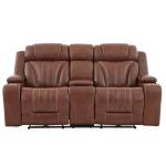 Caswell Loveseat w/ Console P2 & ZG - Image 5