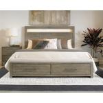 Intrigue Queen Led Panel Bed - Image 8