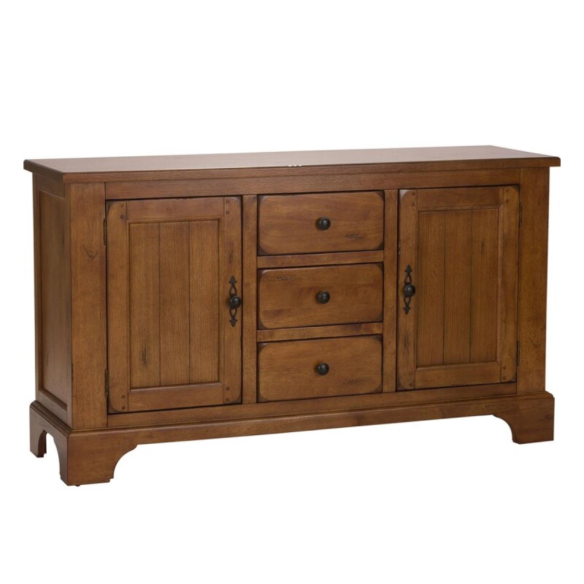 Treasures Buffet - Oak - Image 3