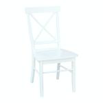Hampton Collection - X-Back Chair in Pure White