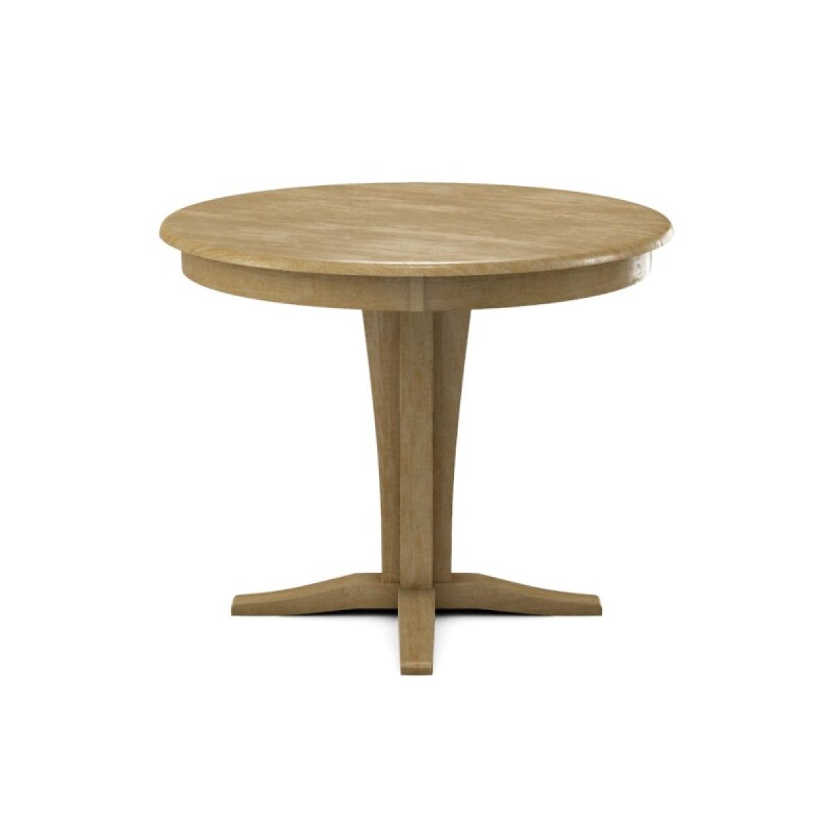 Build Your Own Pedestal Table w/ 30"H Verano Pedestal for Solid Tops - Image 32