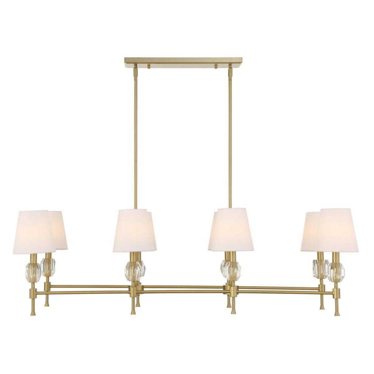 Arques 8 Lt Linear Chandelier - Image 2