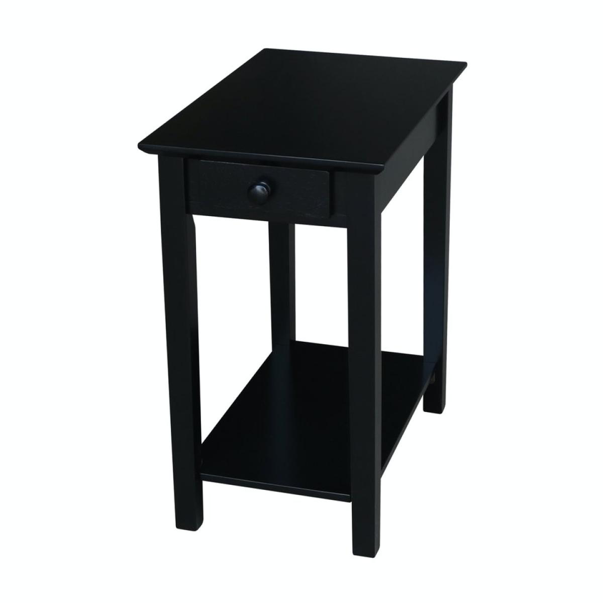 Destinations Collection - Narrow End Table in Black - Image 2