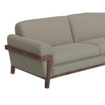 Wooden Frame & Base, Armchair - Loft Brown - Image 6