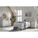 Tykes Bedroom - Chalk & White High Tide Arch Twin Bed - BD128-1202TF - Image 4