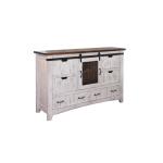 6 Drawer 1 Mesh Door Dresser - Pueblo