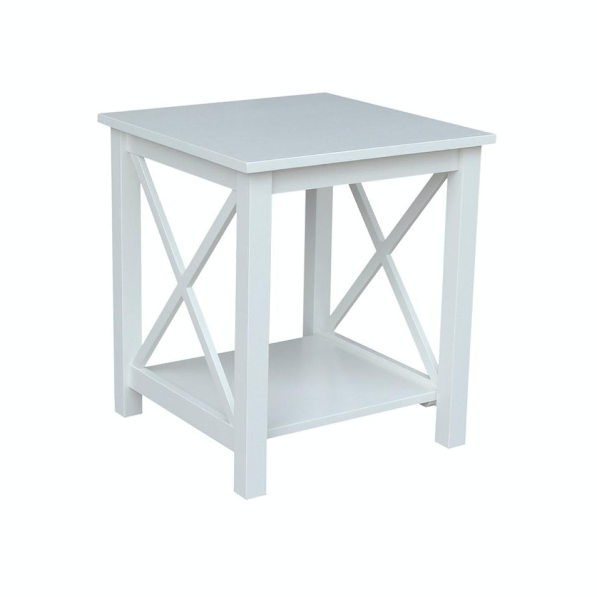 Home Accents - Accent End Table in White - Image 2