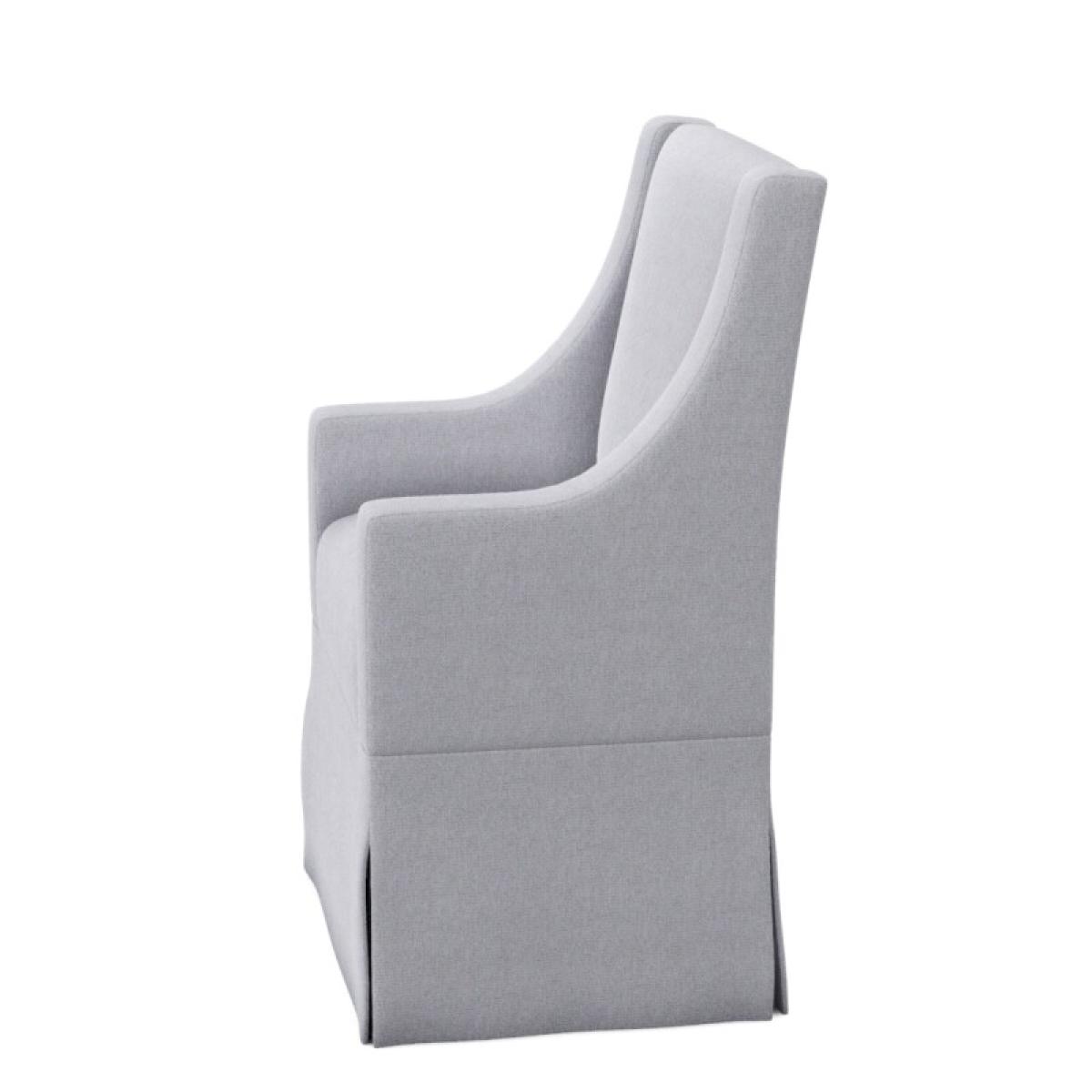 Slope Arm Slip Cover Chair - Image 13