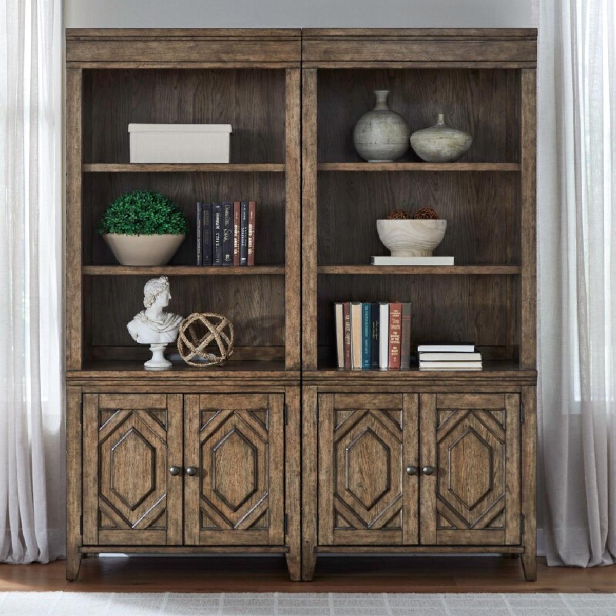 Carolina Park 2 Piece Bunching Bookcase - Image 2
