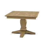 Build Your Own Pedestal Table w/42" Square Top w. Reverse Bevel Edge - Image 33