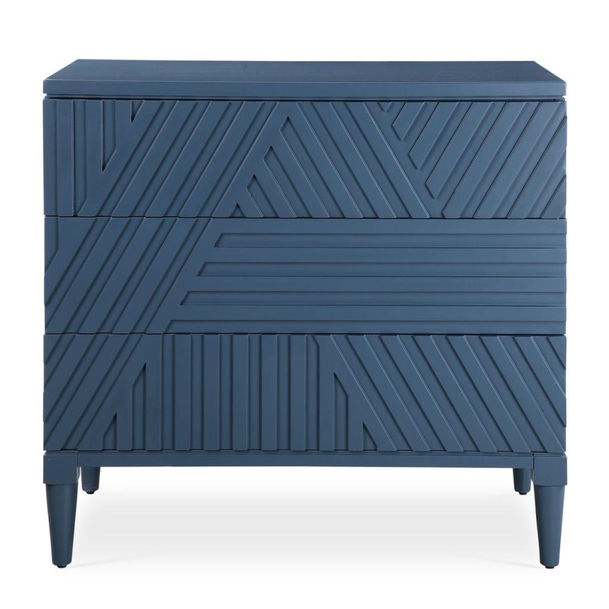 Colby 3 Drawer Chest, Blue - Image 2