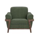 Wooden Frame & Base, Armchair - Loft Brown - Image 3