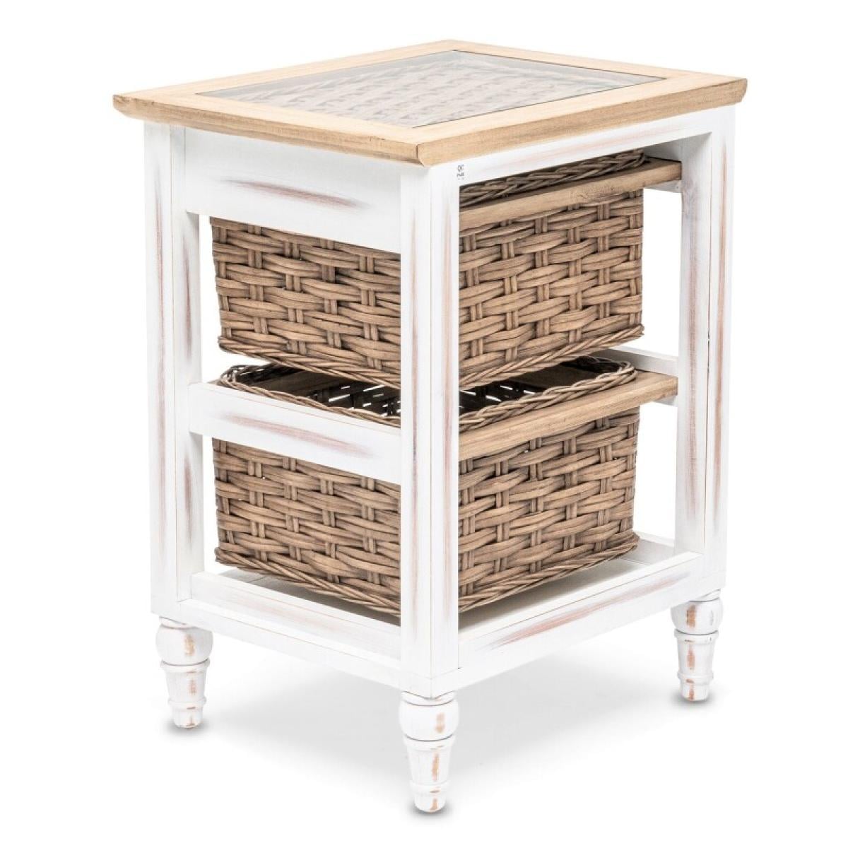 Island Breeze 2-basket Storage Cabinet - Image 6