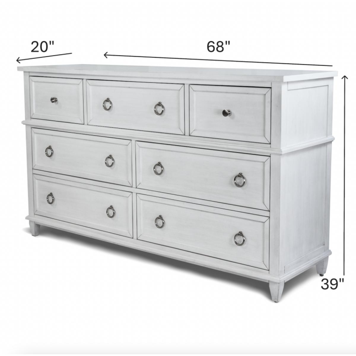 Point Breeze 7 Drawer Dresser - Image 9