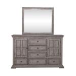 Big Valley Dresser & Mirror - Image 4