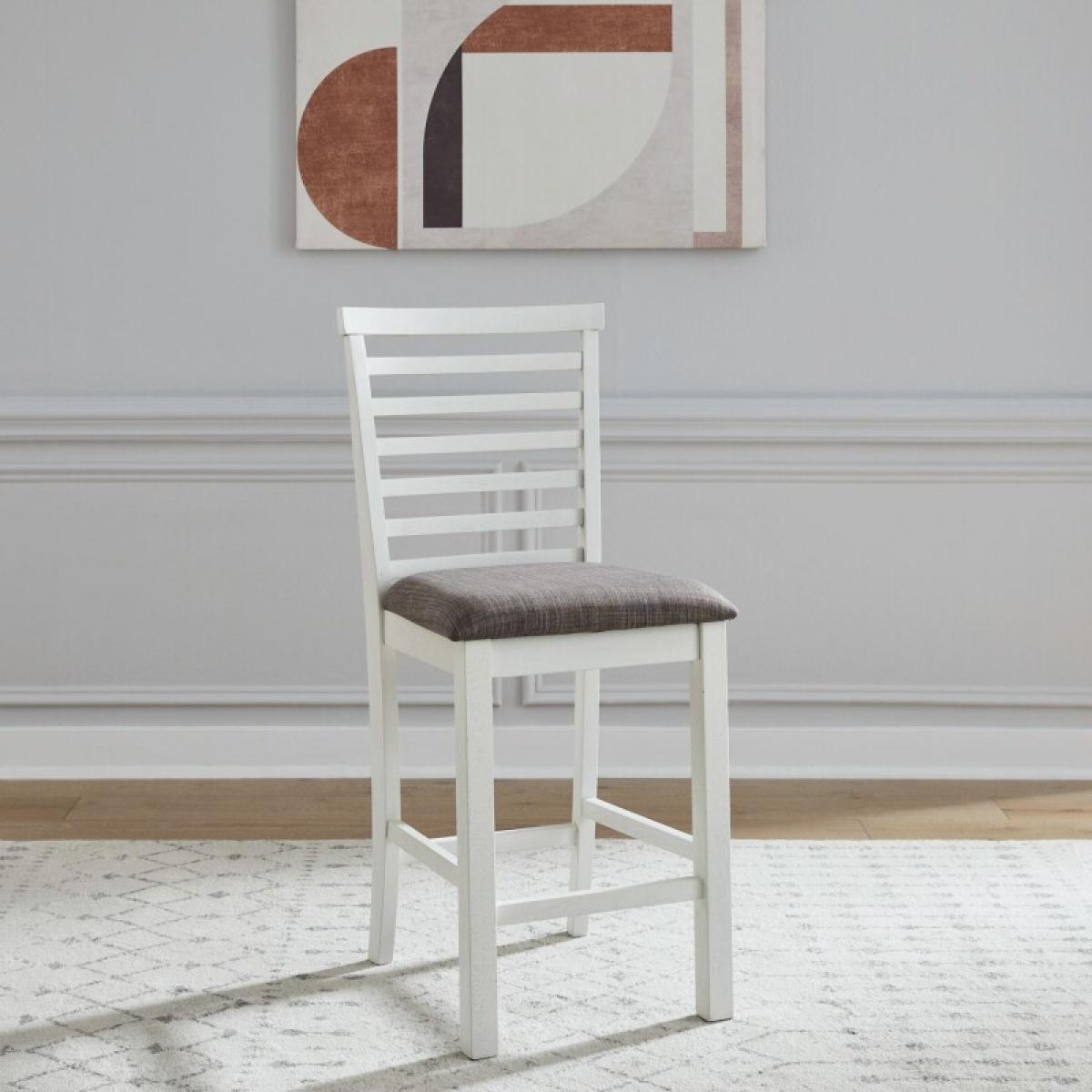 Brook Bay Uph Ladder Back Counter Chair (RTA) - Image 2