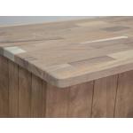 4 Door Wooden Bar - Natural Parota - Image 5