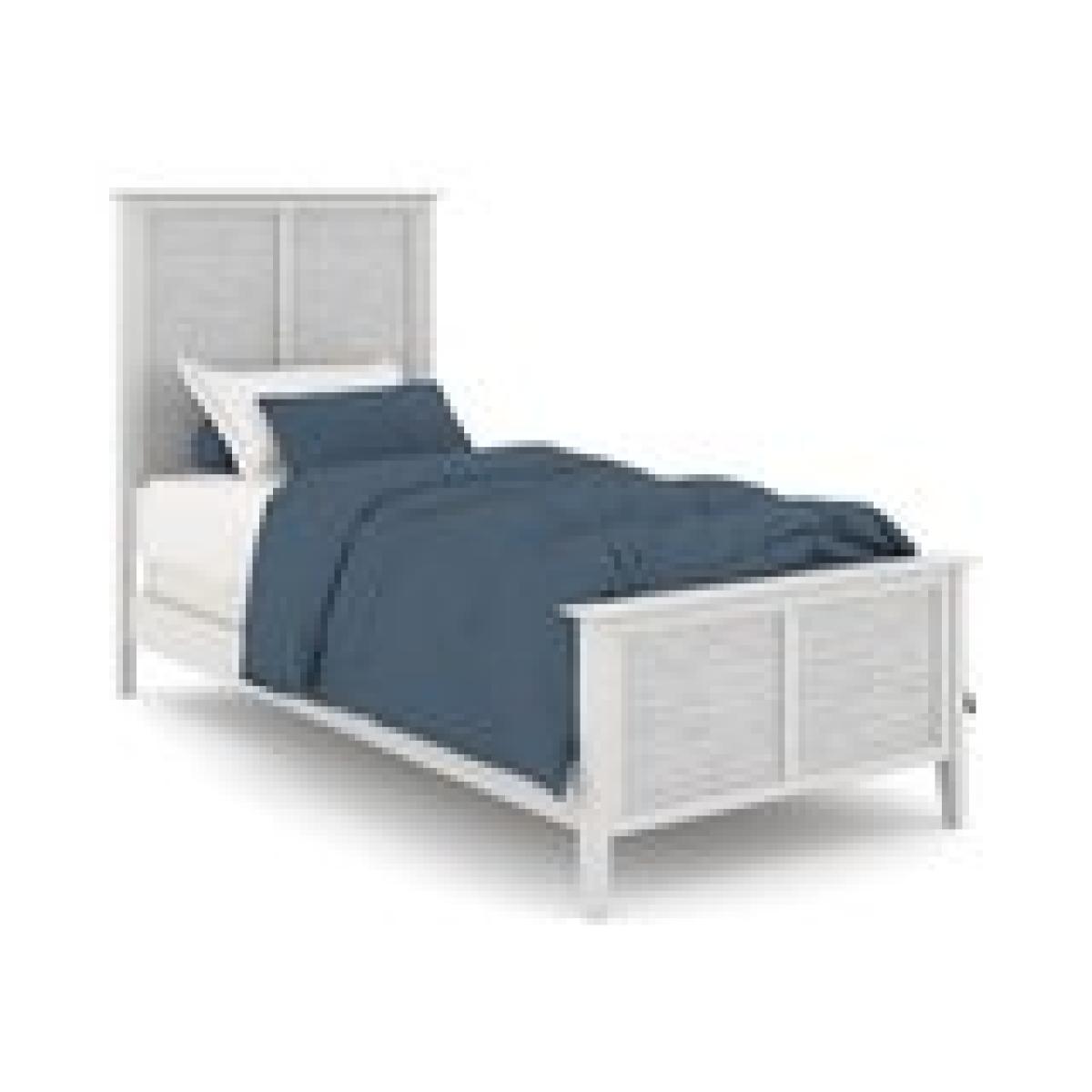 Tykes Bedroom - Chalk & White High Tide 90° Twin Bed - BD128-1201TF - Image 7
