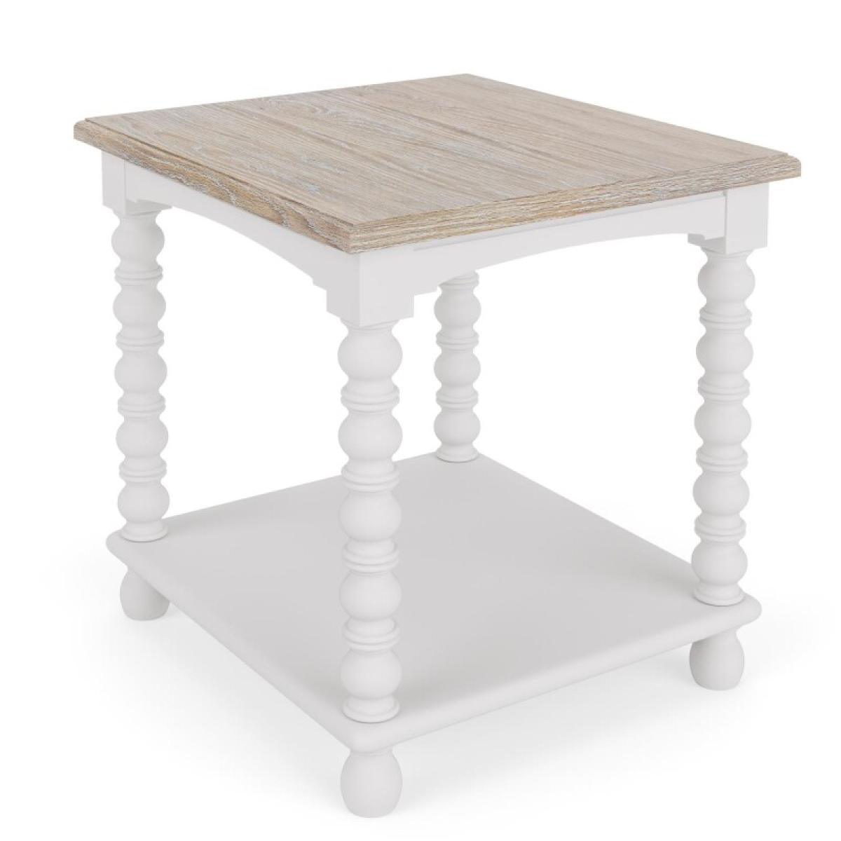 Rect Spindle End Table - Image 7