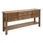 2 Drawer 2 Doors Sofa Table - Olimpia