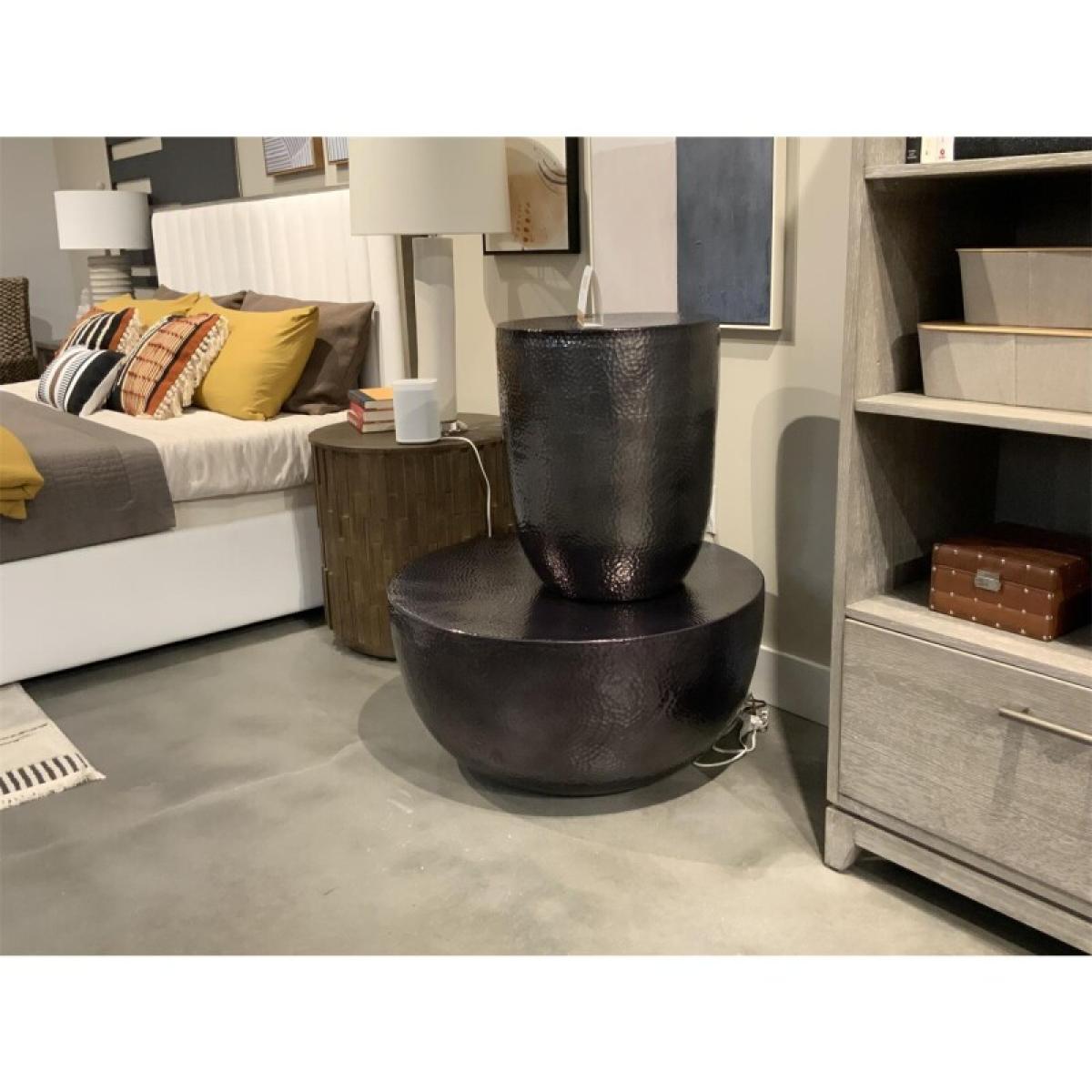 6d55ec3653ab1cddeebf8fed596111f1 Round End Table - Image 1