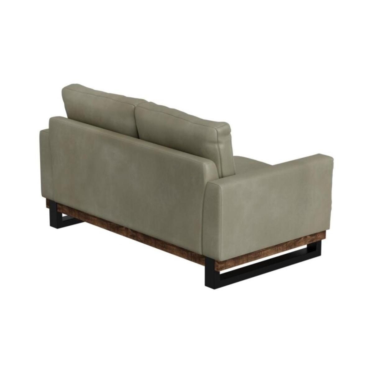 Metal & Wood Base, Loveseat - Blackburn - Image 4