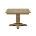 Build Your Own Pedestal Table w/42" Square Top w. Reverse Bevel Edge - Image 14