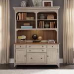 Farmhouse Reimagined 3 Piece Desk & Hutch Set - Image 4