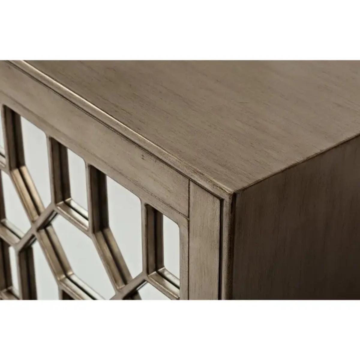 Casa Bella 2 Door Mirrored Cabinet - Image 5