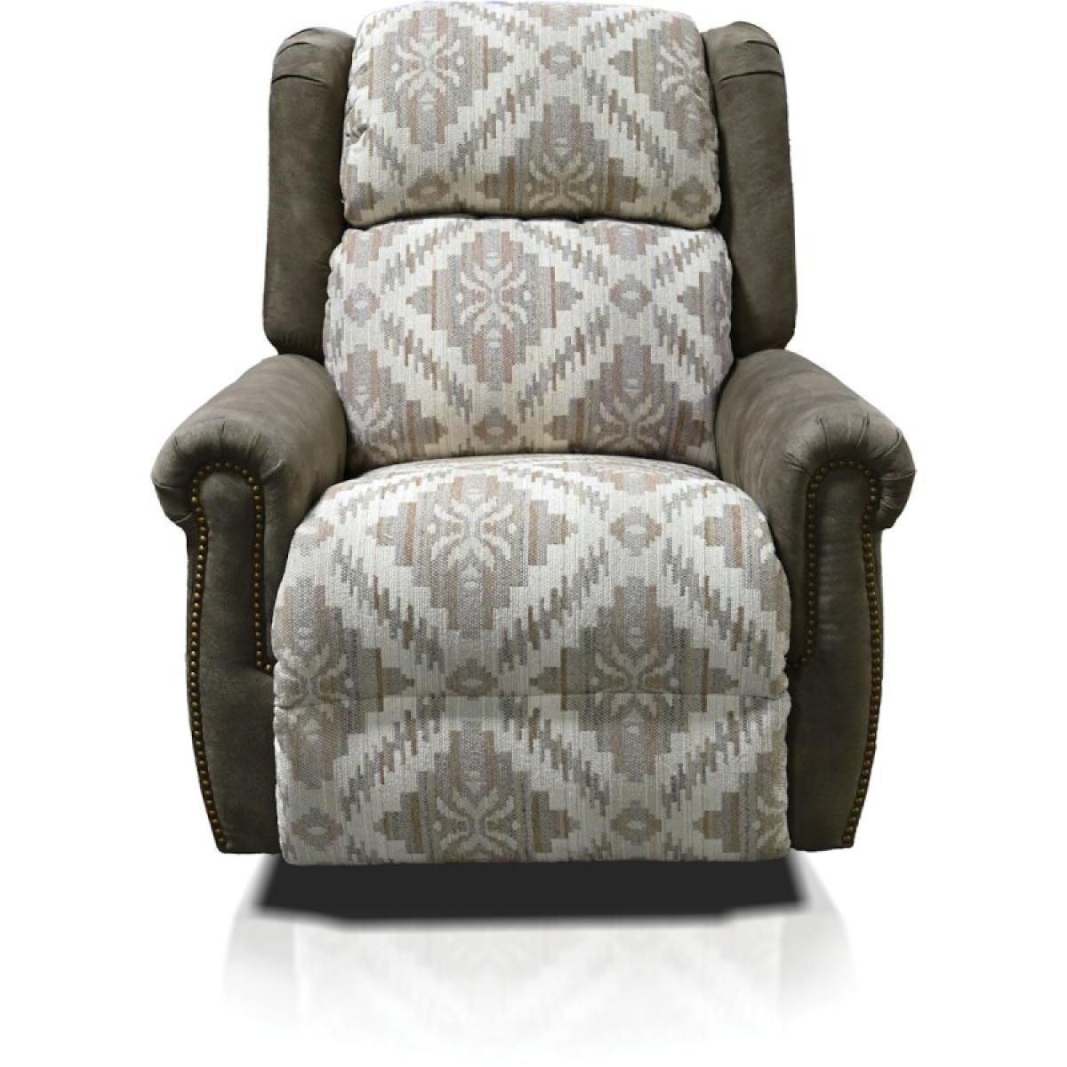 Swivel Gliding Recliner With Nails - Image 2